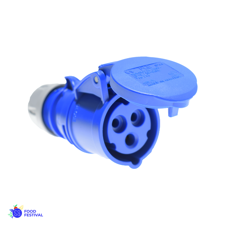 Str�m (16 amp/230V DK - BL� CEE)