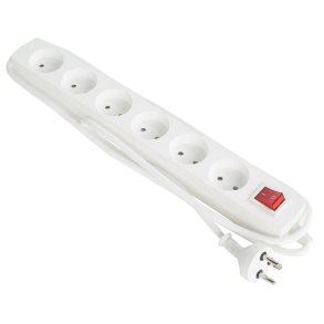 Forl�ngerledning (6 stik DK/230V)