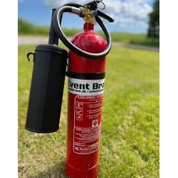 CO2-slukker med stander