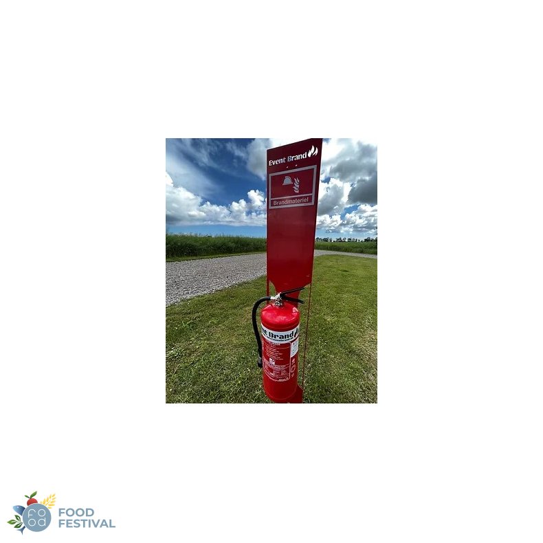 Trykladet vandslukker med stander