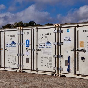 Palleplads i klecontainer