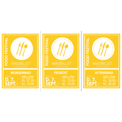 Madbillet - L�rdag
