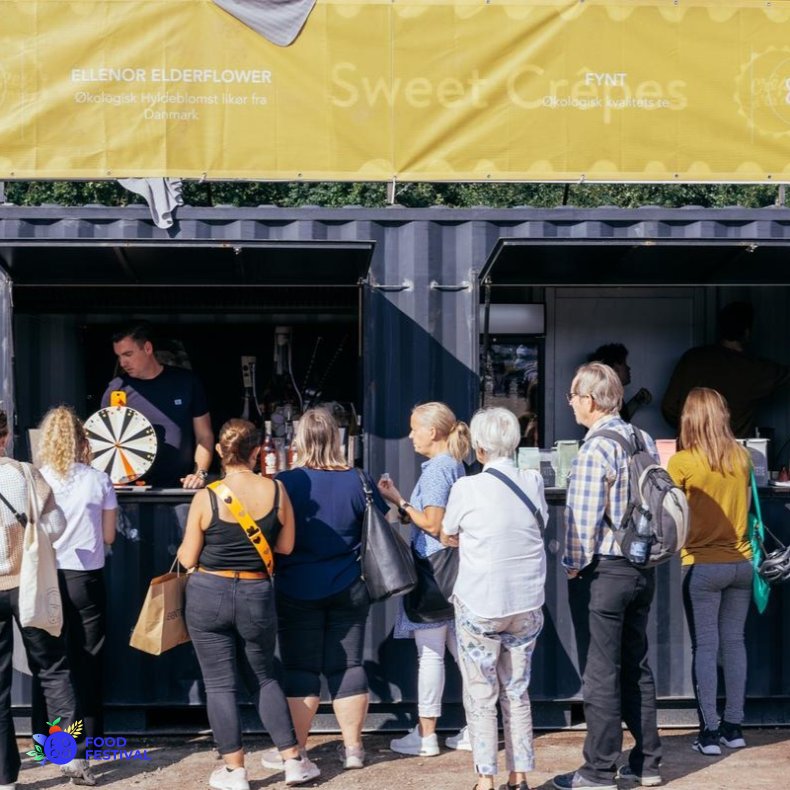 Container - 20 fods (m. 2 luger)