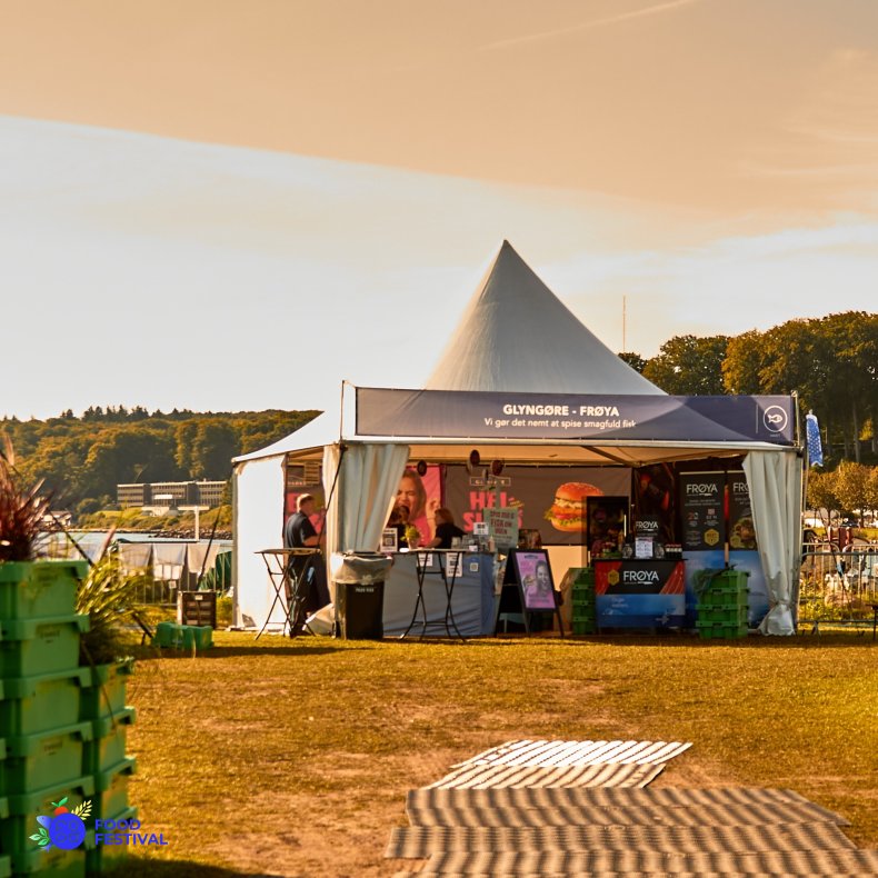 Pagodetelt - 6x6 m (36 m2)