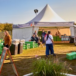 Sekskantet Pagodetelt - �12 m (96 m2)