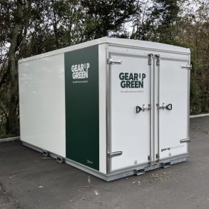 Palleplads i frysecontainer